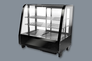 Vitrine réfrigérée table 100 litres - Noir